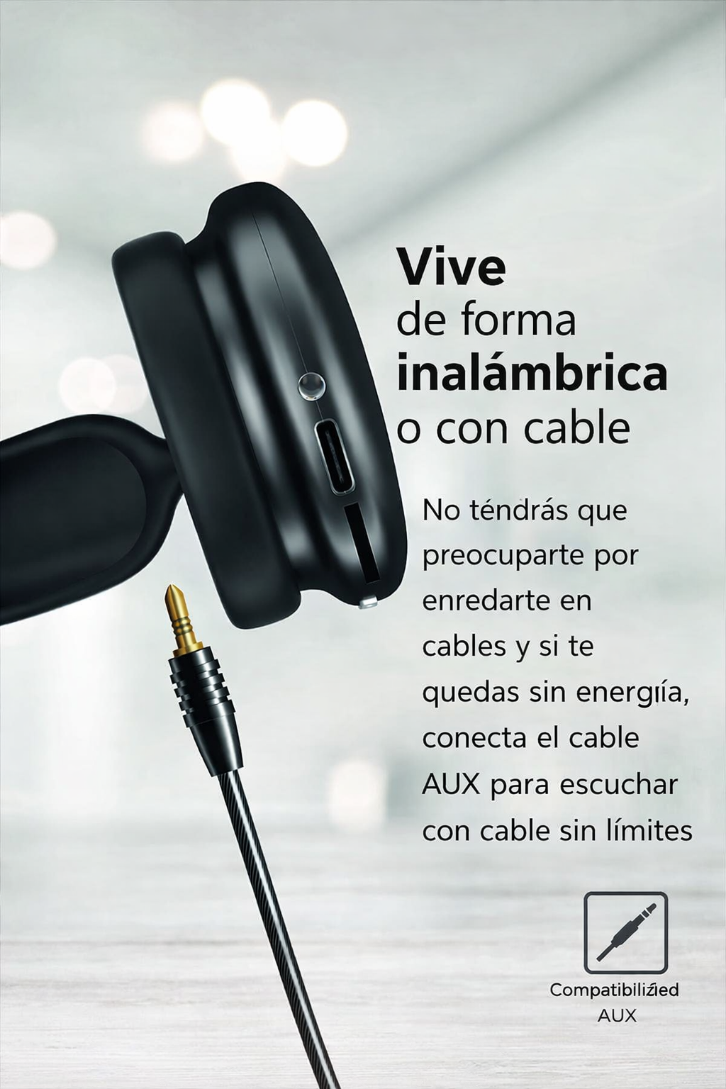 Auriculares Bluetooth Premium – Sonido Envolvente y Conexión Estable