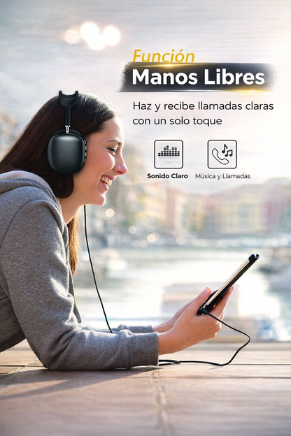 Auriculares Bluetooth Premium – Sonido Envolvente y Conexión Estable