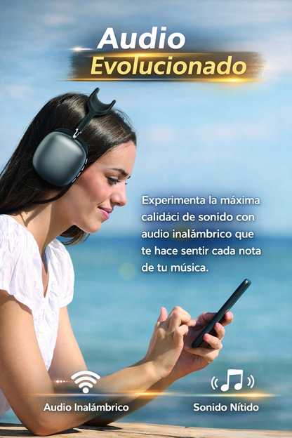 Auriculares Bluetooth Premium – Sonido Envolvente y Conexión Estable