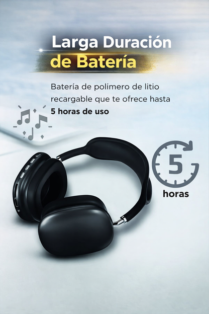 Auriculares Bluetooth Premium – Sonido Envolvente y Conexión Estable